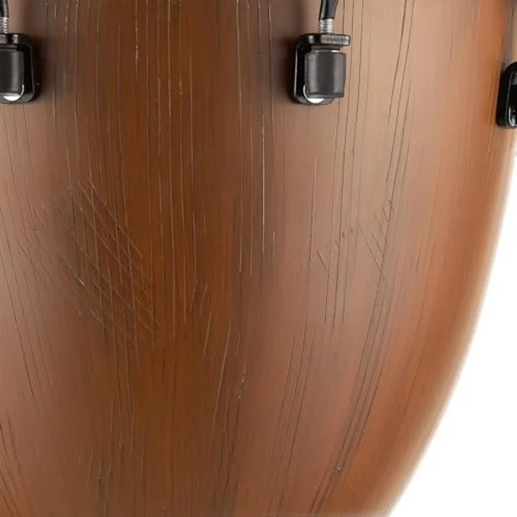 Meinl ADJ12-BW 12" Alpine Djembe, Höhe 61 cm, Farbe Barnwood, Kunststoffkorpus, rutschfester Gummiboden, mechanisches Stimmsystem – Bild 9