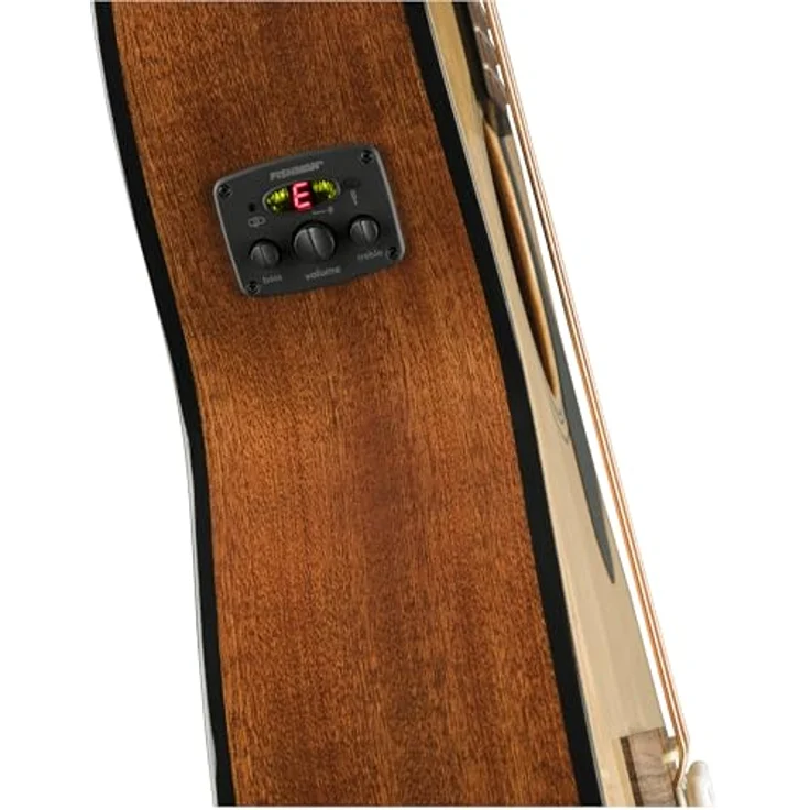 Fender CB-60SCE A-Bass, Akustikbass mit massiver Fichten-Decke, Mahagoni-Korpus, Fishman Preamp, Naturfinish – Bild 9
