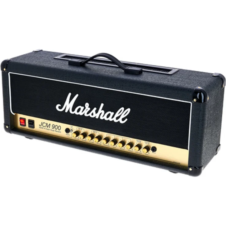 Marshall MR4100 JCM 900, 2-Kanal E-Gitarren-Topteil mit 100 Watt, Dual Reverb und 4-Band-EQ