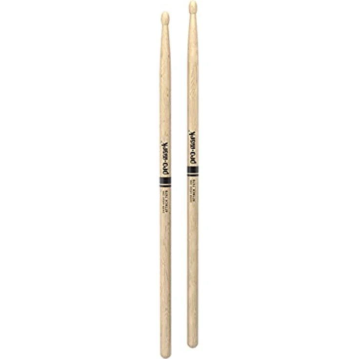 Pro Mark PW747BW 747B Classic Attack, Drumsticks aus Japanischem Eichenholz, ovaler Holzkopf, 42,55 cm Länge, 1,50 cm Durchmesser – Bild 3