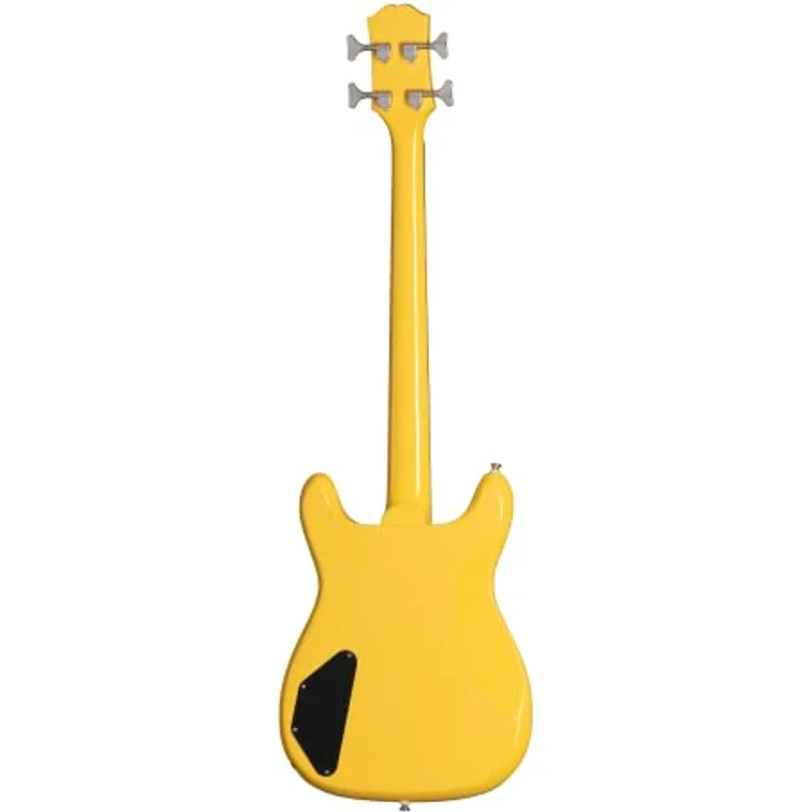 Epiphone Newport Bass, E-Bass mit Mahagoni-Korpus, Indian Laurel Griffbrett, 20 Bünde, Sunset Yellow – Bild 7