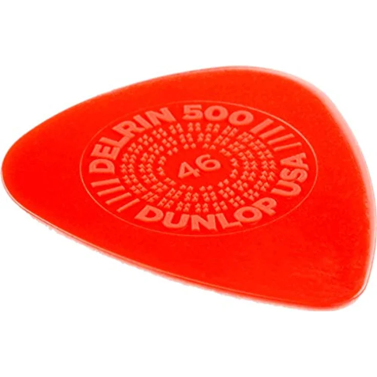Jim Dunlop Plektrum Delrin 500 Prime Grip, 0,46mm, 72 Stück, flexible und robuste Gestaltung aus hochwertigem Material – Bild 3