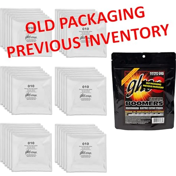GHS Guitar Boomers GBL, Elektrische Gitarrensaiten, leicht, .010-.046, 6-Pack, heller und langanhaltender Ton – Bild 2