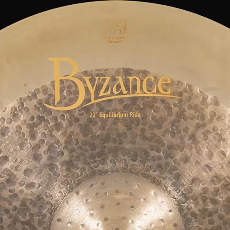 Meinl 22" Byzance Equilibrium Ride, Schlagzeugbecken aus B20 Bronze mit sandgestrahlter Oberfläche und komplexem Klangcharakter, Matt Garstka Signature Serie – Bild 5