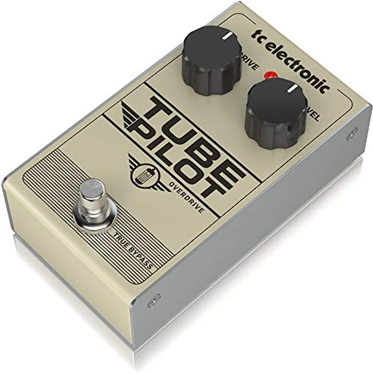 TC Electronic TUBE PILOT OVERDRIVE, echtes Röhren-Overdrive-Pedal mit 12AX7 Röhre, warmem Sound und True Bypass – Bild 2