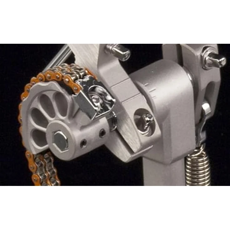 Pearl P-3002C Demon Double Pedal, Kettenantrieb Fußmaschine mit Ninja Kugellagern und Duo Deck Longboard, inkl. Koffer – Bild 9