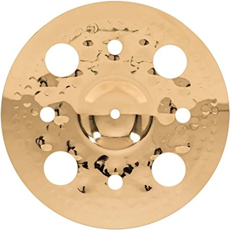 Meinl CC-12STK Classics Custom Brilliant Trash Stack, B12-Bronze Schlagzeugbecken mit aggressivem Schnitt und brillantem Finish – Bild 5
