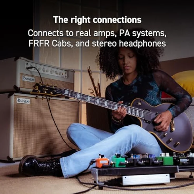 IK Multimedia ToneX One, Overdrive-Pedal mit AI Tone Modeling, 20 Presets, TRS mono/stereo Out und eingebautem Tuner – Bild 3