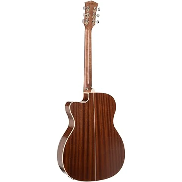 Cort Essence OC 4 Natural, Westerngitarre mit massiver torrifizierter Sitka-Fichtendecke, Mahagoni Korpus und Fishman Presys VT System, Natur – Bild 2