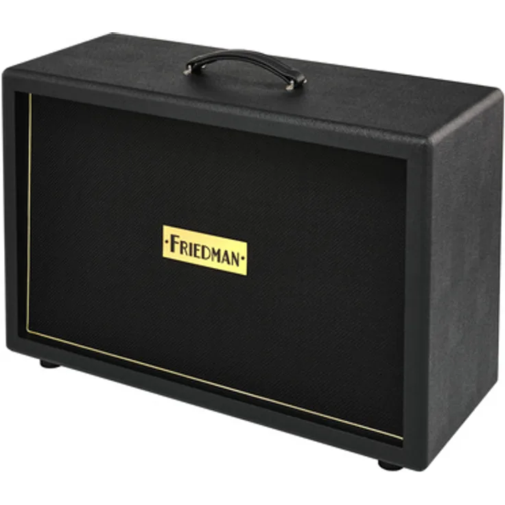 Friedman Horizontal 212 Black, E-Gitarren Lautsprecherbox mit 2 x 12" Celestion Vintage 30, 120 Watt, Bassreflex design, schwarz