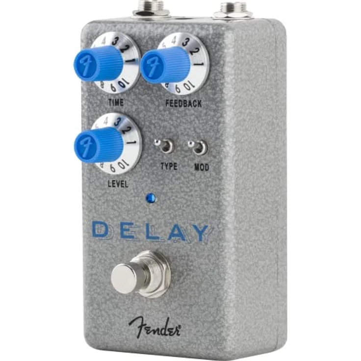 Fender Hammertone Delay, Delay Effekt Pedal mit 950 ms Verzögerung und Modulation, Aluminiumgehäuse – Bild 5