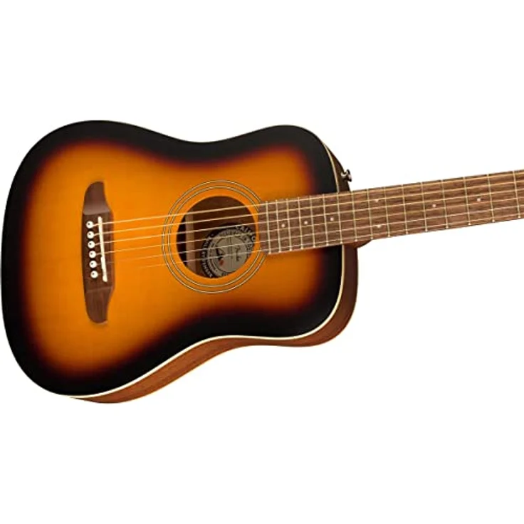 Fender Redondo Mini SB, Westerngitarre mit massiver Fichtendecke, Boden und Zargen aus Mahagoni, Sunburst finish, inkl. Gigbag – Bild 5