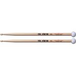 Vic Firth 5ADT Dual Tone, Drumsticks aus American Hickory mit Holz- und Filzspitze, 410 mm lang, 14,4 mm Durchmesser