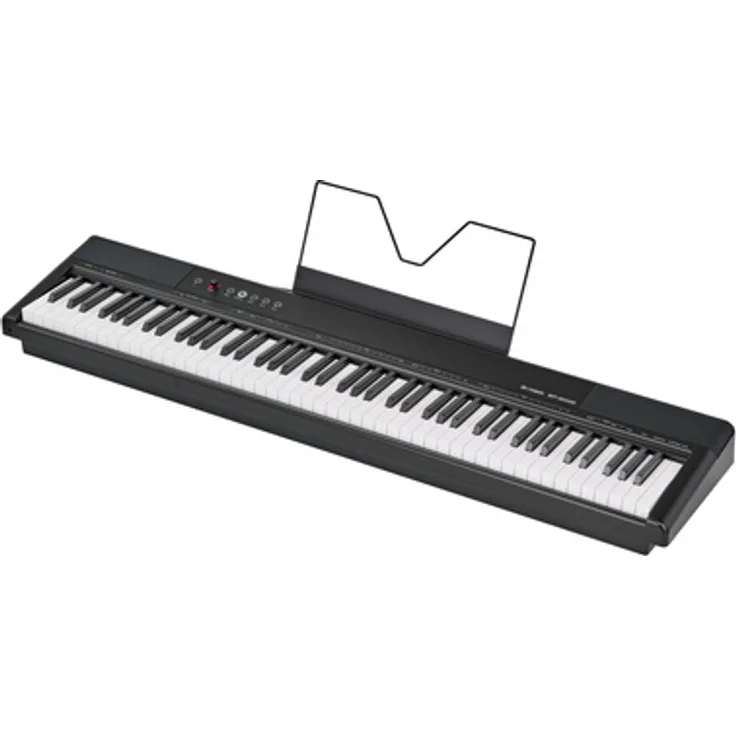 Thomann SP-2000, Kompaktes Digitalpiano mit 88 gewichteten Tasten, 20 Sounds, Schwarz