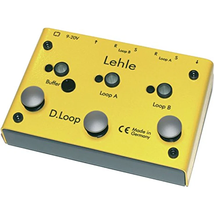 Lehle D.Loop SGoS, Effekt-Looper/Switcher mit zwei True Bypass Loops und High End Bufferamp, programmierbar, stereo – Bild 2