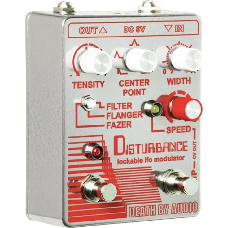 Death by Audio Disturbance, Gitarren-Effektgerät mit Flanger/Phaser/Filter, Freezable Multi-Modulation, handgefertigt in New York City – Bild 4