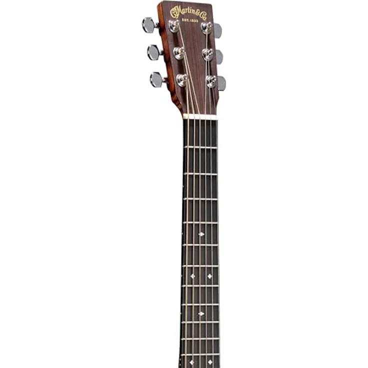 Martin Guitar LX1 Life is Good, Westerngitarre mit HPL Decke, geflammtem Mahagoni Boden, Birkenlaminat Hals, inklusive Gigbag, Farbe: Life is Good – Bild 3