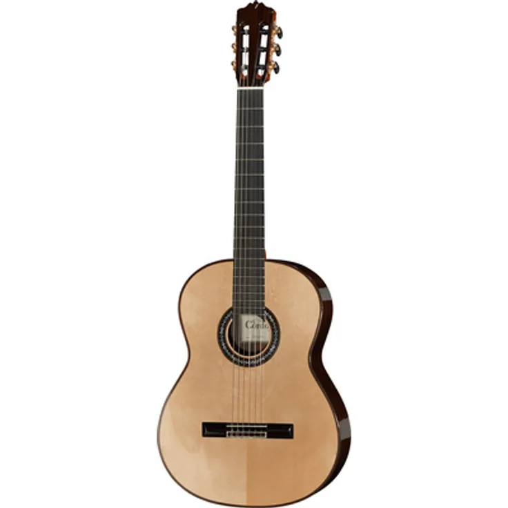 Cordoba C10 Spruce, Konzertgitarre 4/4 mit massiver Fichten-Decke, Palisander-Zargen und -Boden, Mahagoni-Hals, Ebenholz-Griffbrett, natur Hochglanz, inkl. Cordoba Koffer