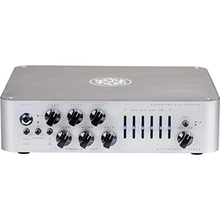 Darkglass Microtubes 900v2 Bass Head, Transistor Verstärker mit 900 Watt Leistung, analoge Vintage Microtubes und digitale Speaker Simulation – Bild 2
