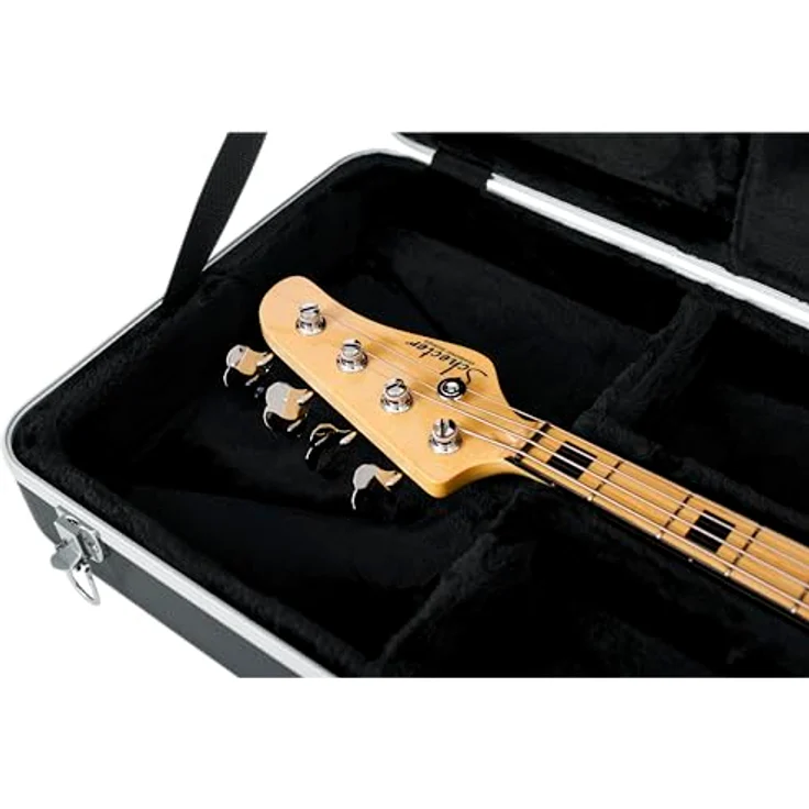 Gator GC-Bass ABS Case, Gitarrenkoffer für Standard Bässe mit Alu-Schließprofil und EPS-Schaumpolster, abschließbar – Bild 12