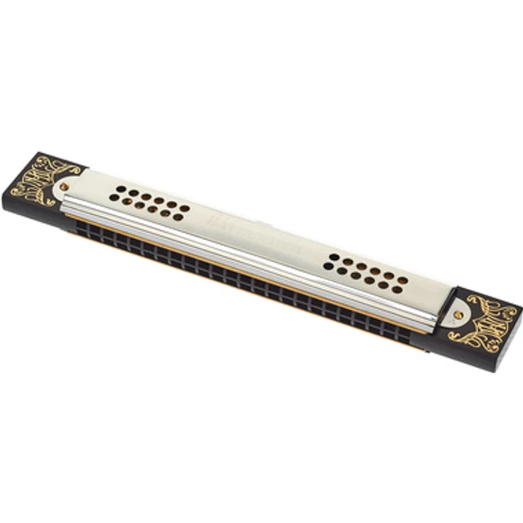 Hohner Spare Harp A-Major, Ersatzharp für Kreuzwender, Holzkanzellenkörper, Messing-Stimmplatte 0,9 mm – Bild 1
