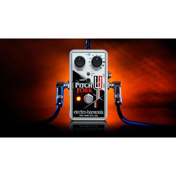 Electro Harmonix Pitch Fork Pitch Shifter, Transposer mit +/- 3 Oktaven, drei Shift Modes und Expression Pedal Anschluss – Bild 2