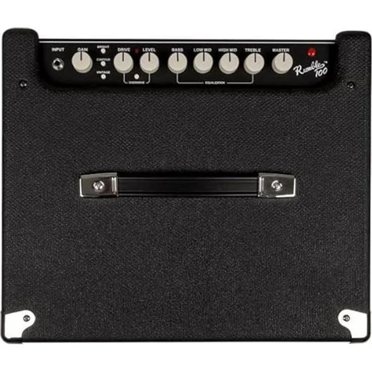 Fender Rumble 100, Bass Combo 100 Watt mit 12" Lautsprecher, schwarz – Bild 3