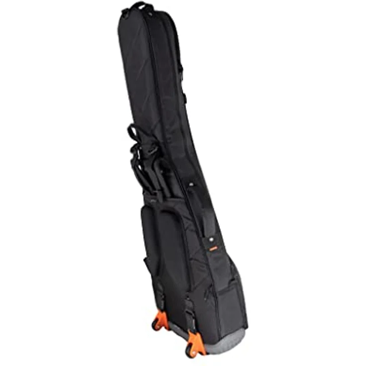 Mono Cases Vertigo Ultra Electric, Gitarrentasche für E-Gitarre mit Wasserfestem 1680D Ballistic Nylon, Schwarz, Top-Loading-Design und Freeride Wheel System – Bild 2