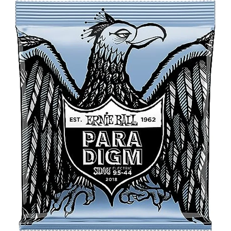 Ernie Ball Primo Slinky Paradigm, Gitarrensaiten für E-Gitarre, Nickel Plated Steel, 0095-044, hohe Langlebigkeit und Korrosionsbeständigkeit