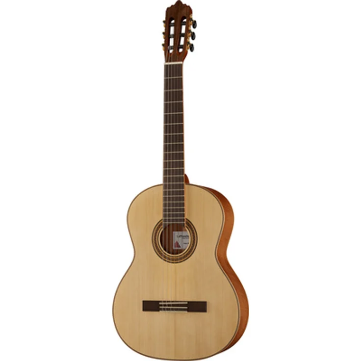 La Mancha Rubi SMX, 4/4 Konzertgitarre aus massiver deutscher Fichte, Exotic-Mahagoni, Natur/dark stained matt offenporig – Bild 1