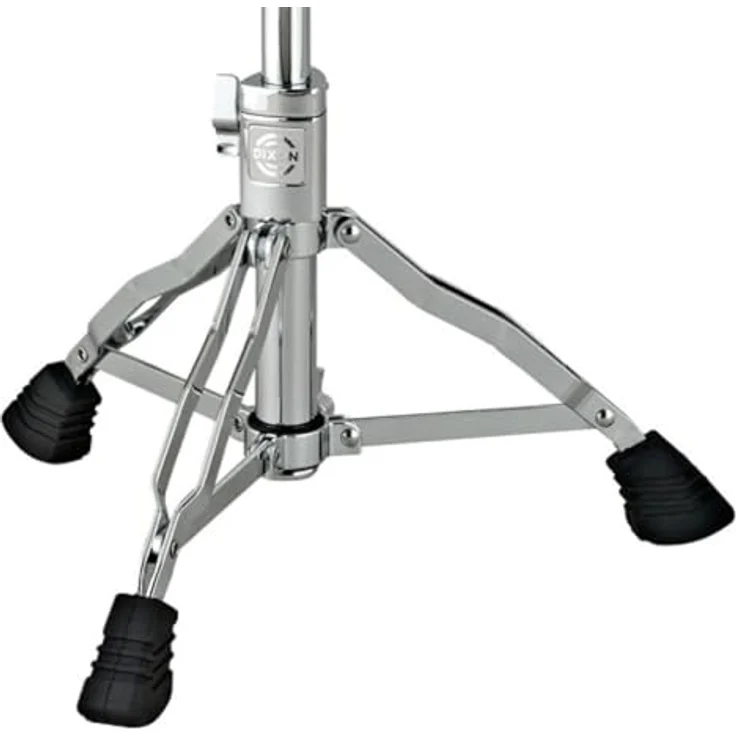 Dixon Premium Snare Stand, Schlagzeugständer für 10" - 15" Snares, höhenverstellbar 460 - 635 mm, doppelt verstrebte Konstruktion, rutschfeste Gummifüße, PSS-K900-KS – Bild 3