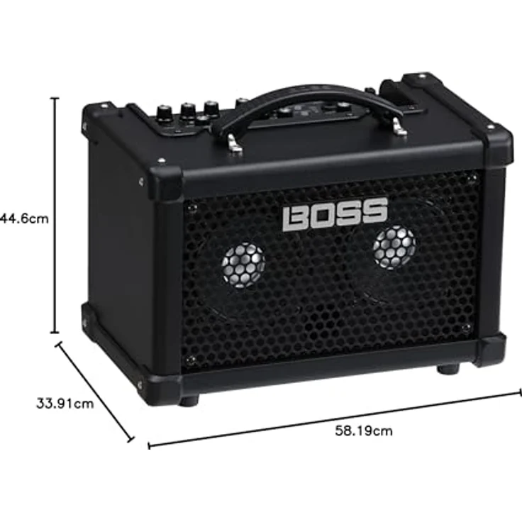 BOSS DUAL Cube BASS LX, Bassverstärker mit professionellen Sounds und Effekten, flexibel und robust – Bild 3