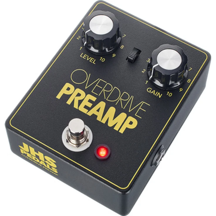 JHS Pedals Overdrive Preamp, flexibles Overdrive Effektpedal mit True Bypass und schaltbaren Clipping Arrangements, Made in USA – Bild 1