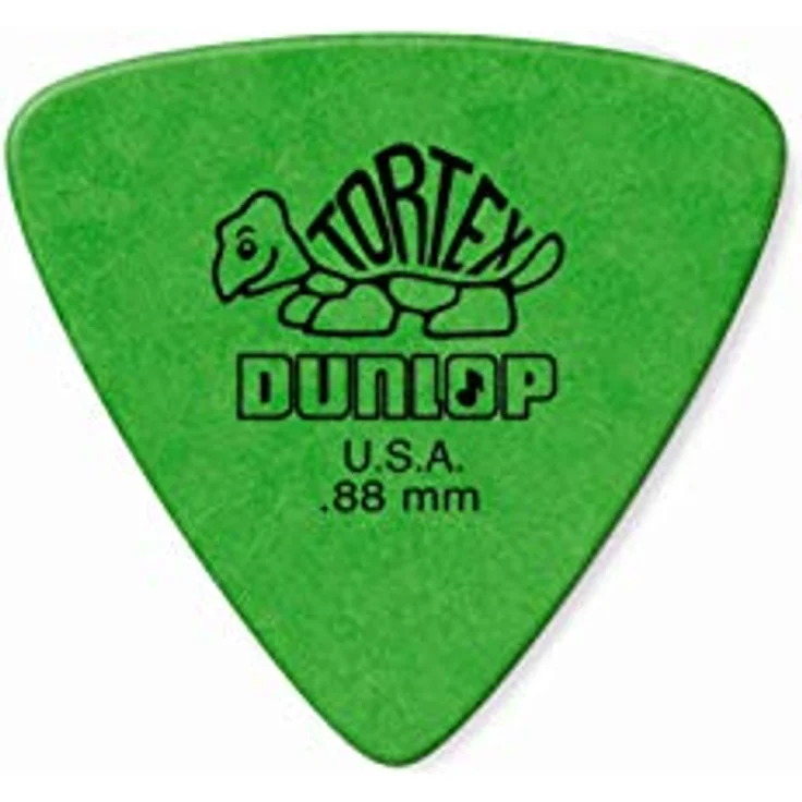 Dunlop Tortex Triangle Players Pack, 6 Plektren, 0,88 mm Stärke, dreieckige Form – Bild 1