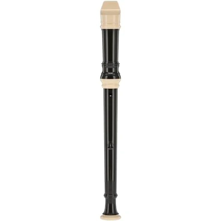Aulos 103N Alouette, Soprano Recorder mit barocker Griffweise, 1-teilig, dunkelbraun, inkl. Tasche – Bild 2