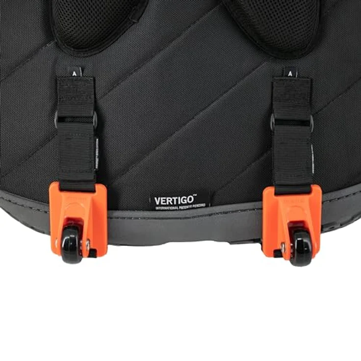 Mono Cases Vertigo Ultra Ac. Dreadnought, Gitarrentasche mit Freeride Wheel System, ergonomischem Design und wasserfestem Ballistic Nylon, schwarz – Bild 10