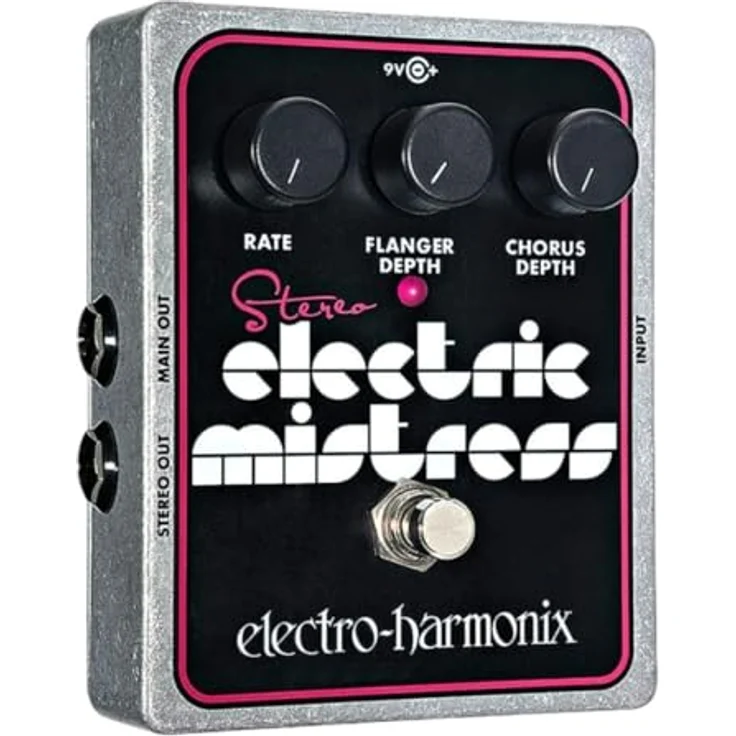 Electro Harmonix Stereo Electric Mistress, Flanger mit Filter Matrix Mode, inklusive Netzteil, Maße 102x121x64 mm – Bild 3
