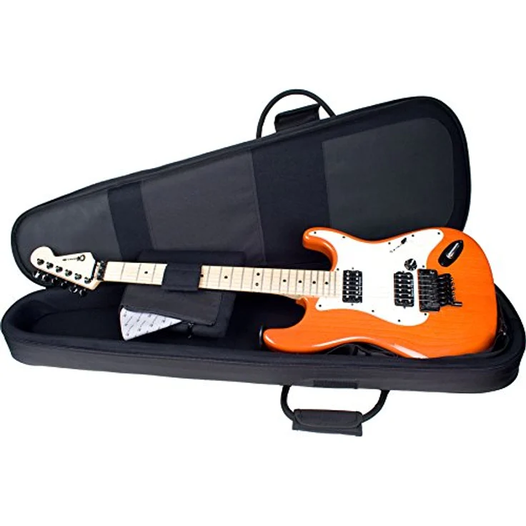 Protec Contego E-Guitar Case BK, Leichter Gitarrenkoffer mit wasserabweisendem Material, Innenmaße 100x34x7 cm, schwarz – Bild 3