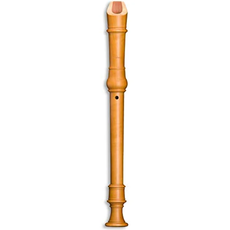 Mollenhauer 5107 Denner Sopranblockflöte, 3-teilig aus Birnbaum mit barocker Griffweise und Doppelloch, a1 = 442 Hz, inklusive Baumwolltasche – Bild 3