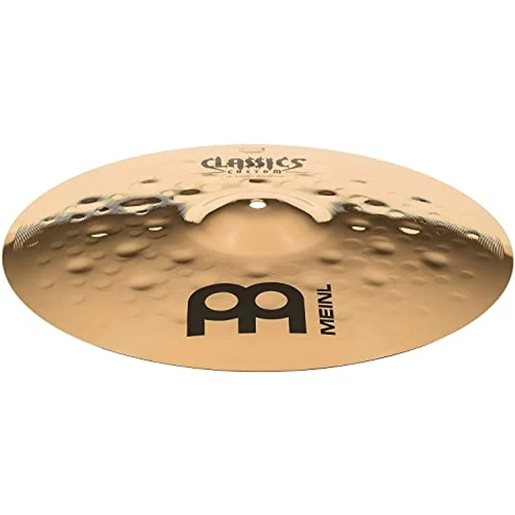 Meinl Cymbals Classics Custom Extreme Metal Crash, 16 Zoll (40,64cm), B12 Bronze mit brillantem Finish, starke Attack und kurze Sustain – Bild 3