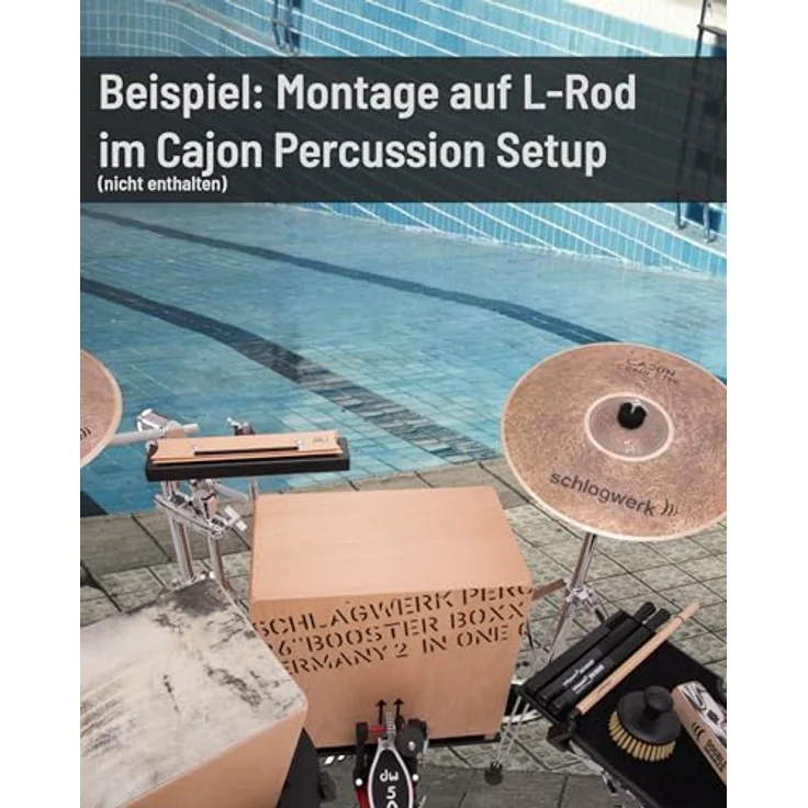 Schlagwerk DC280M DynaCrasher, montierbare Percussion mit Double Snare Konstruktion, durchsetzungsfähigem Crashsound und einstellbarem Sustain – Bild 4