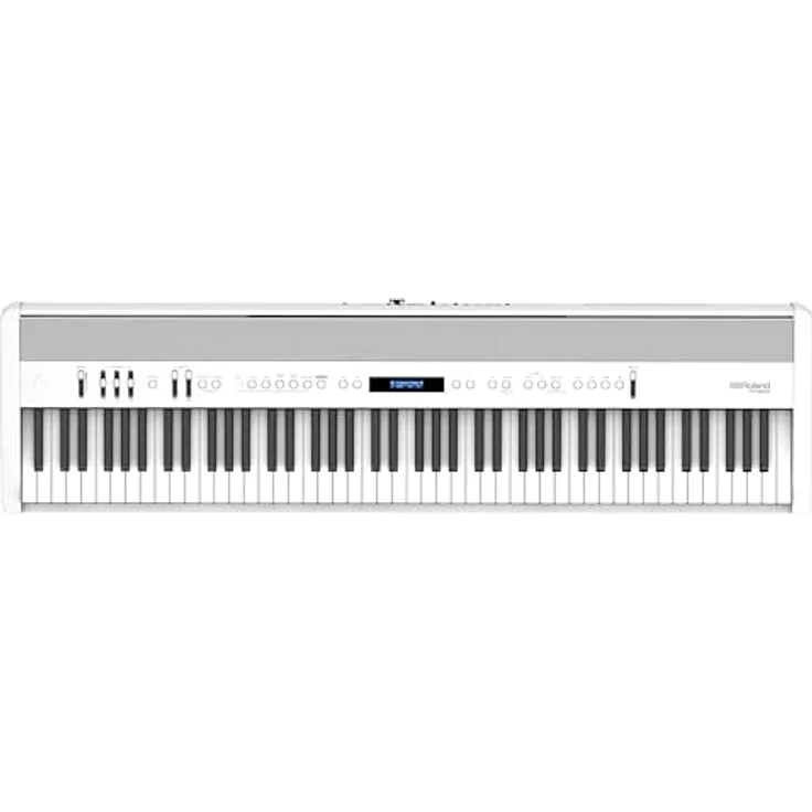 Roland FP-60X WH, Digitalpiano mit 88 Tasten PHA-4 Tastatur, 16 SuperNATURAL Klänge, Bluetooth Audio und MIDI, integriertes Lautsprechersystem, weiß – Bild 1