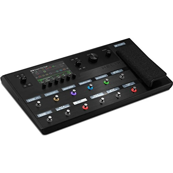 Line6 Helix Guitar Processor, Gitarren-Multieffekte mit Dual DSP, 50 Amp Modellen, 104 Effekten, 10 Eingängen und 12 Ausgängen – Bild 5