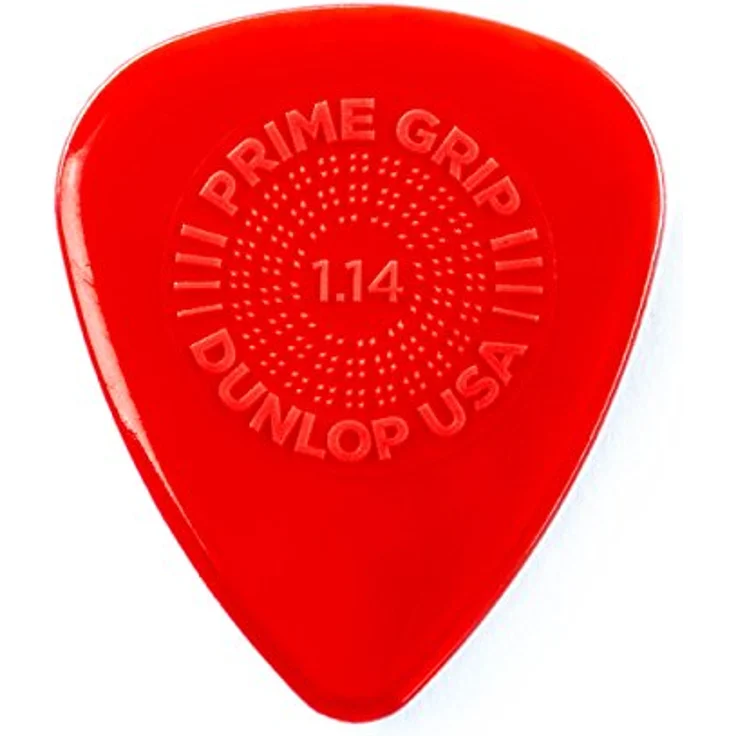 Dunlop Primegrip Delrin 500 Plektrum 1.14 mm, 12er Pack, Standardform für verbesserte Kontrolle – Bild 6