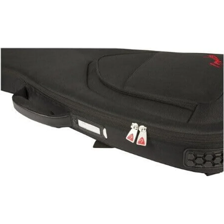 Fender FB620 Bass Guitar Gig Bag, universell mit 20mm Polsterung, Mikrofaser-Futter, schwarz mit rotem Fender Logo – Bild 5