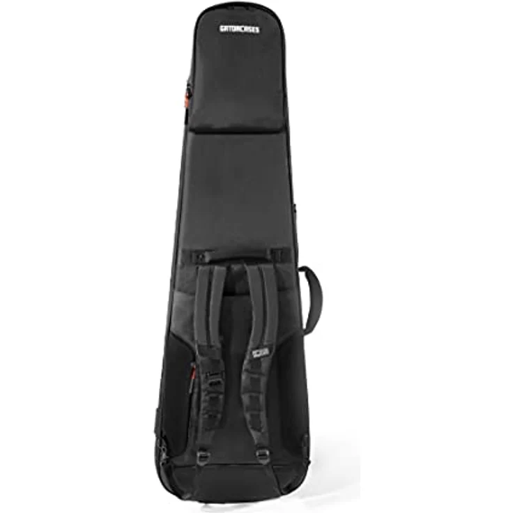 Gator G-ICONBASS, Gigbag für E-Bass mit Rucksackgurten, abnehmbarer Nackenstütze, witterungsbeständig, schwarz – Bild 11