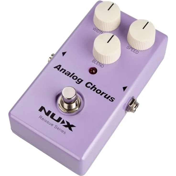 Nux Analog Chorus, Gitarren-Effektpedal mit vollanaloger Bucket-Brigade-Schaltung, True Bypass, kompakte Bauweise – Bild 2