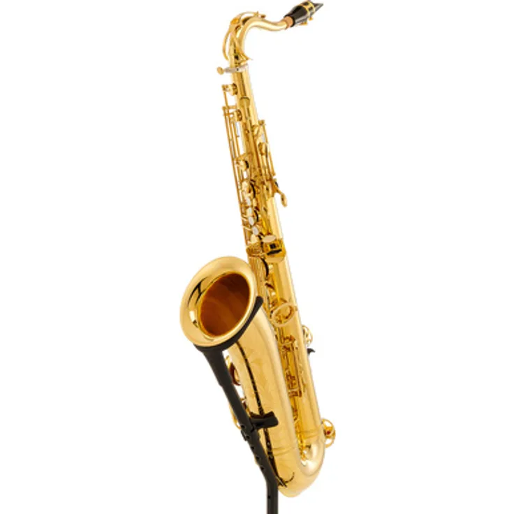 Yamaha YTS-82 ZUL 03 Tenorsaxophon, handgehämmerter Schallbecher, V1 S-Bogen, unlackiert, 4CM Ebonite Mundstück, modernes Etui mit Schultergurt