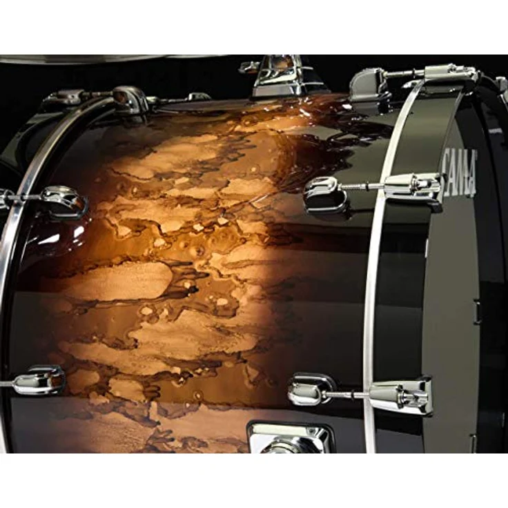 Tama Starclassic Walnut/Birch, 4-teiliges Schlagzeug-Set in Molten Brown Burst, Bass Drum 22"x16", Toms 10"x8" und 12"x9", Stand Tom 16"x14" – Bild 6