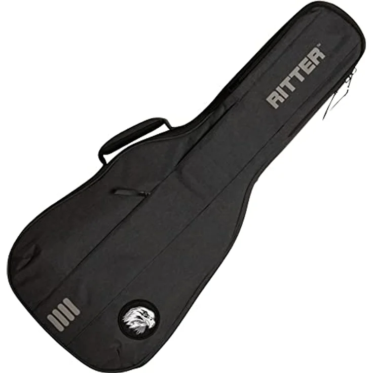 Ritter Bern Classical 1/2 ANT, Gitarrentasche für klassische 1/2 Gitarre, anthrazit, mit 28 mm Polsterung und 3 Zubehörtaschen – Bild 1